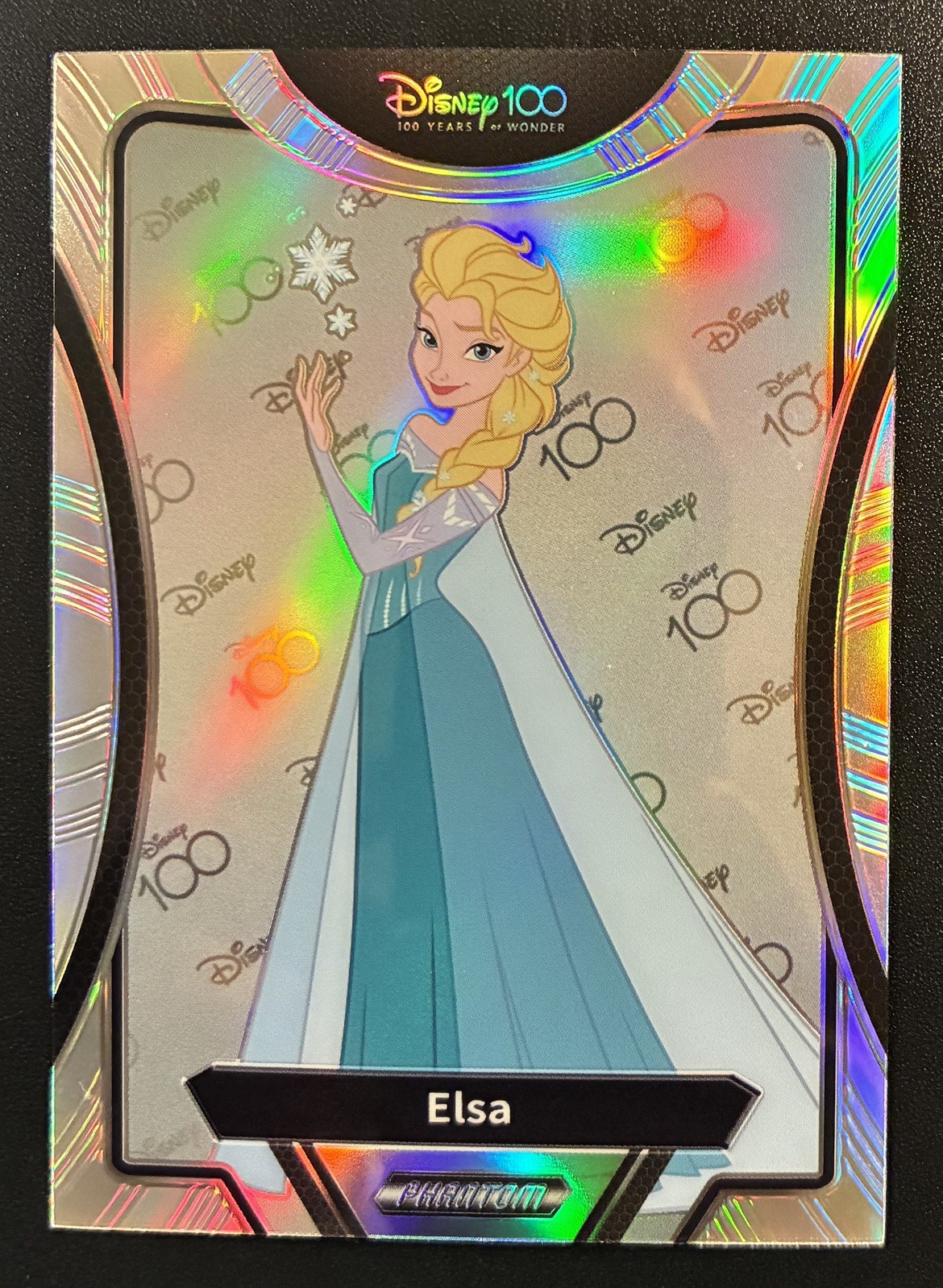2023 Kakawow Phantom Disney 100 2023 Elsa PD-1-22 Silver Refractor