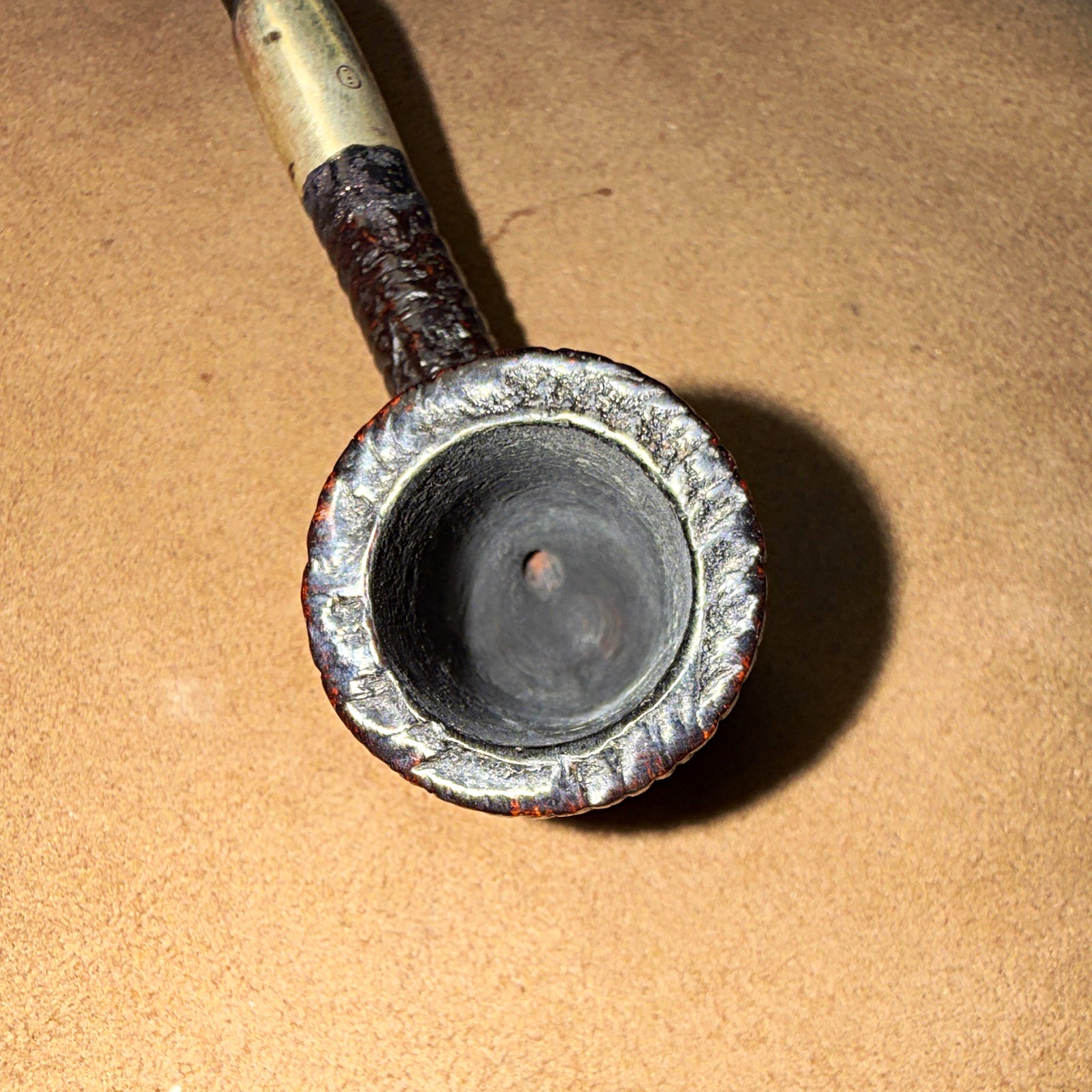 Unsmoked 100 year old Sasieni single blue dot Patented