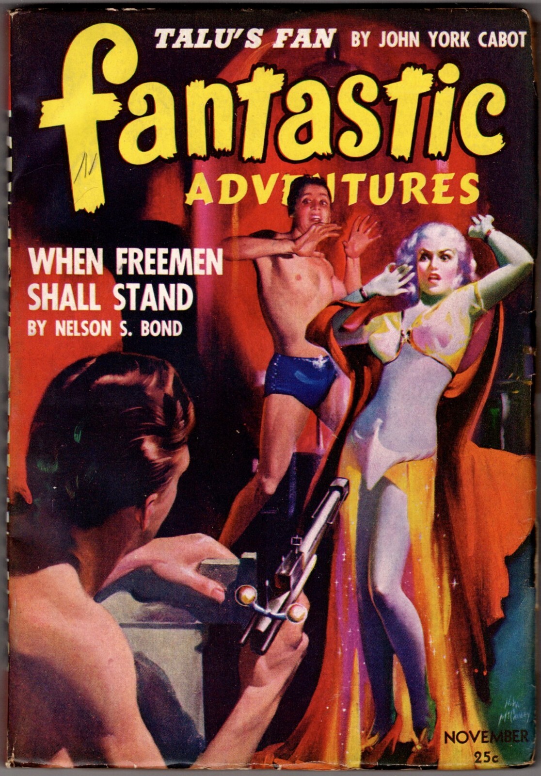 Fantastic Adventures Pulp, Talu's Fan++ Vol. 4, #11, Nov 1942, VF+