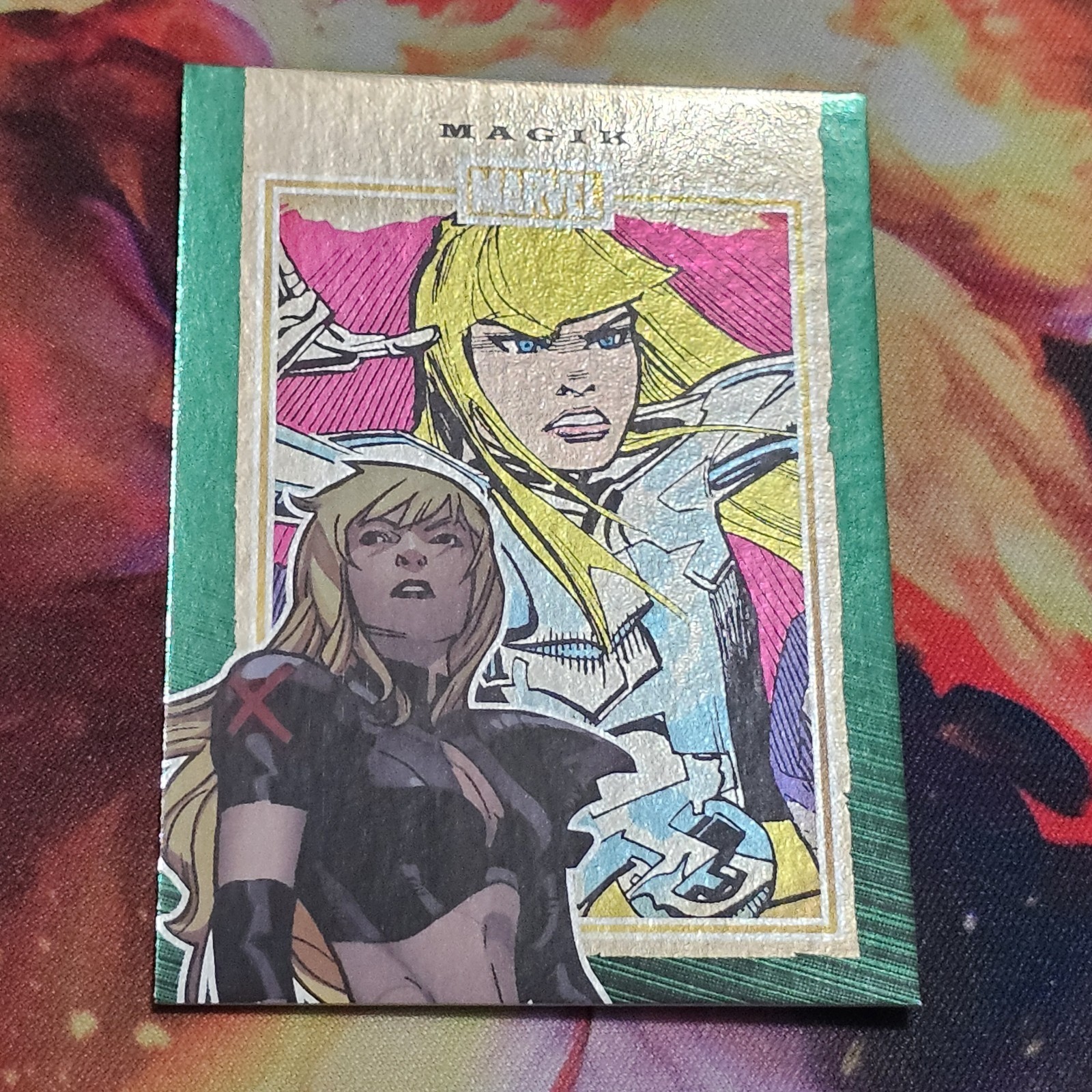 2014 Rittenhouse Marvel 75th Anniversary Magik /100 Green Emerald #47 X-Men