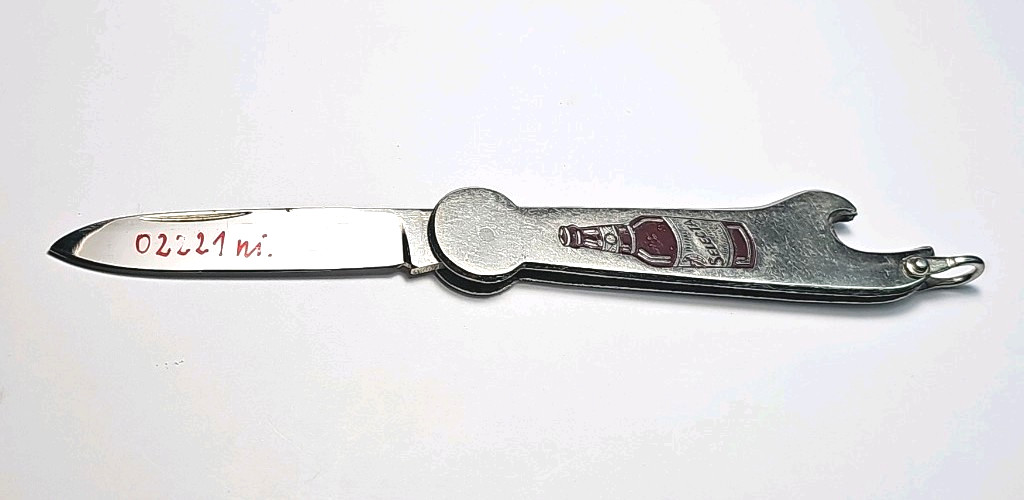 Vintage Salesman Sample Gathen Selecta Beer Pocket Knife with Bottle Opener