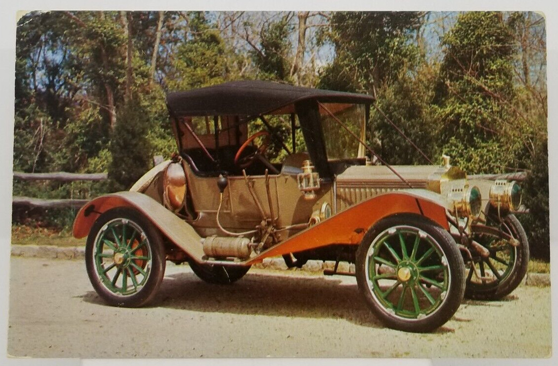 Antique Auto 1911 Maxwell Roadster Unposted Vintage Postcard