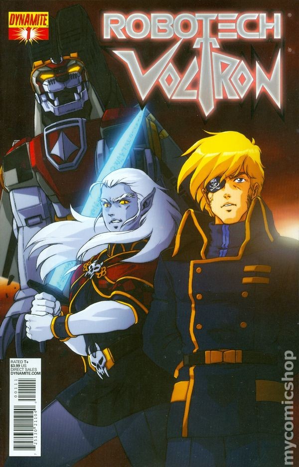Robotech Voltron #1 VF 8.0 2013 Stock Image