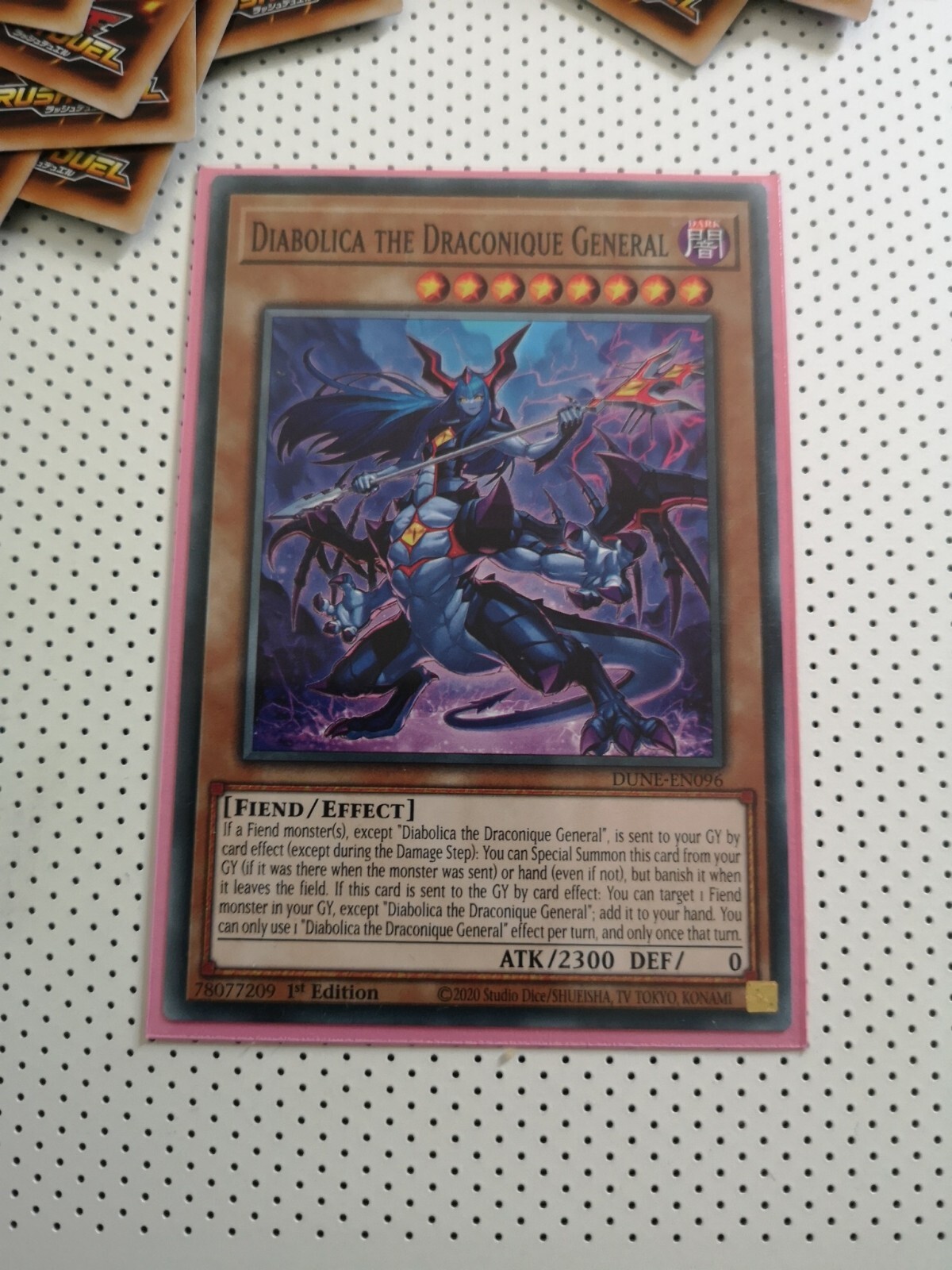 Diabolica The Draconique General Yu-Gi-Oh Card Dune-en096