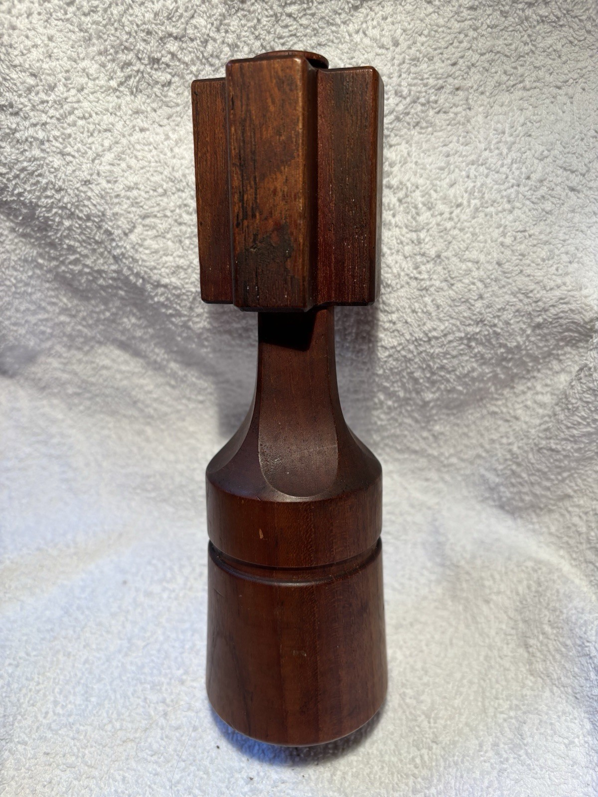 Vintage Mid Century Modern Chess King Teak Pepper Mill Dansk Jens Quisgaard IHQ