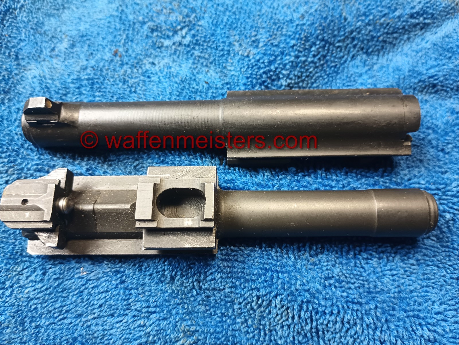 Walther P1 / P38 Pistol Barrel P.1 / P.38 9mm with Sight and Lock Pin