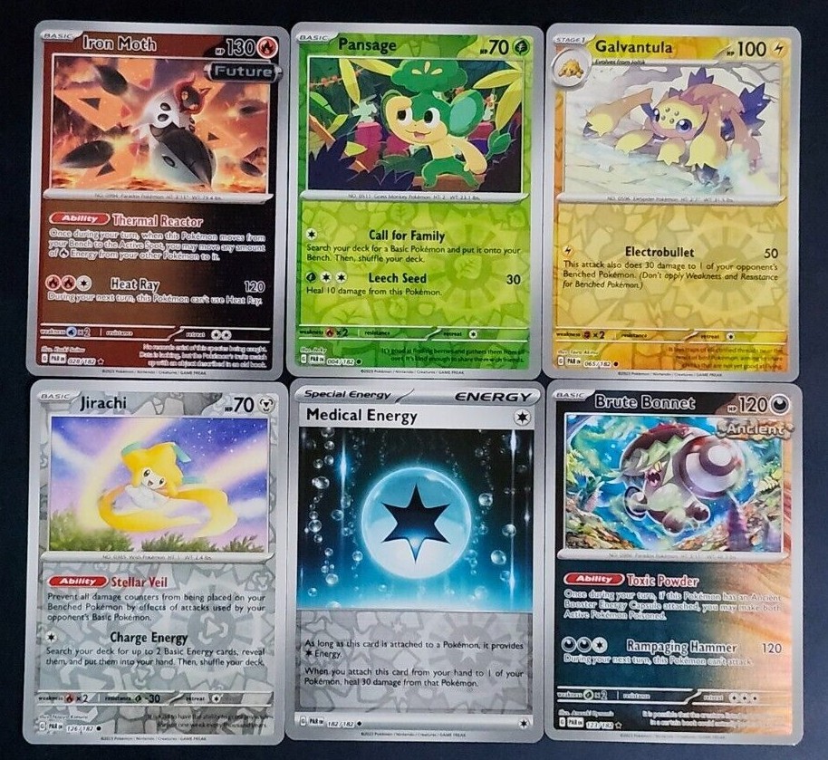 Pokemon Paradox Rift REVERSE HOLO Foil Singles You Pick Pokemon Paradox Rift REVERSE HOLO Foil Singles You Pick
