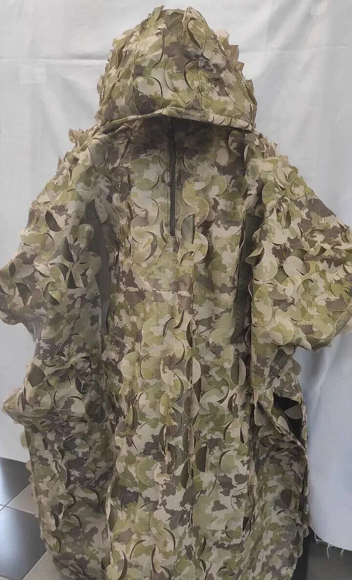 Anti-thermal imager (anti-drone) raincoat tactical poncho of the ZSU hood🇺🇦*