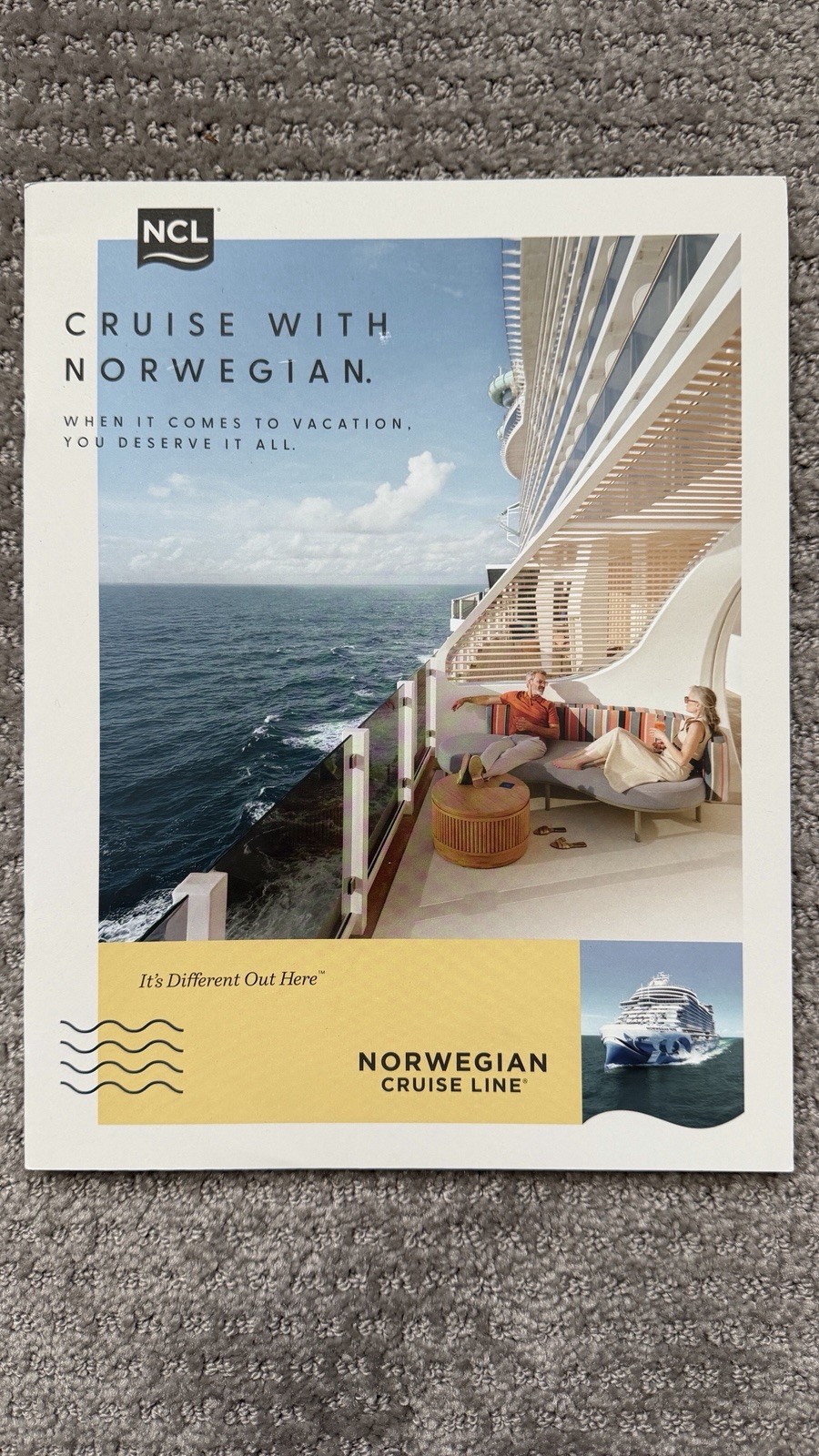 NCL Norwegian Cruise Line Cruise Ship Branding Brochure, 38pg Intro To Cruising