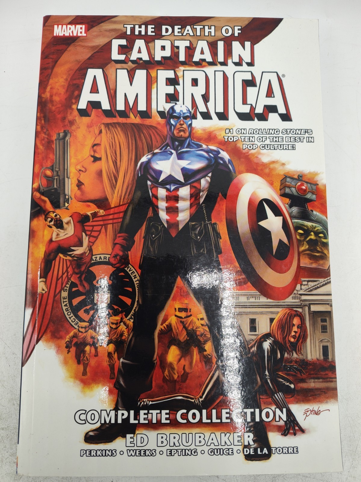 The Death of Captain America: The Complete Collection by Brubaker *NEAR MINT*