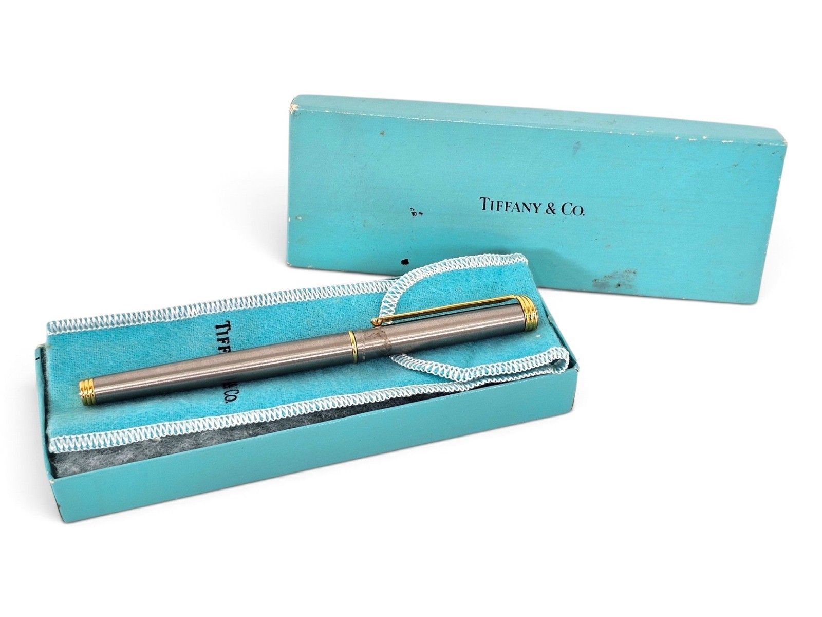 Vintage Tiffany & Co. / Diplomat Fountain Pen – W. Germany – 18K Medium Gold Nib