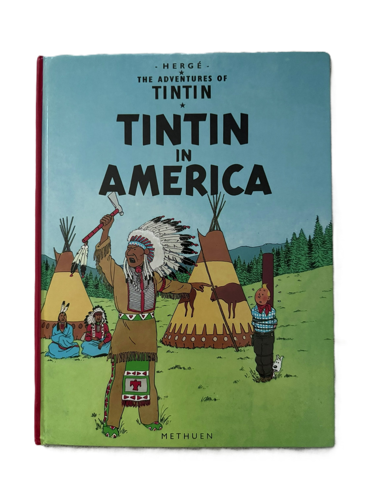Tintin in America, Methuen, Hardcover, 1995