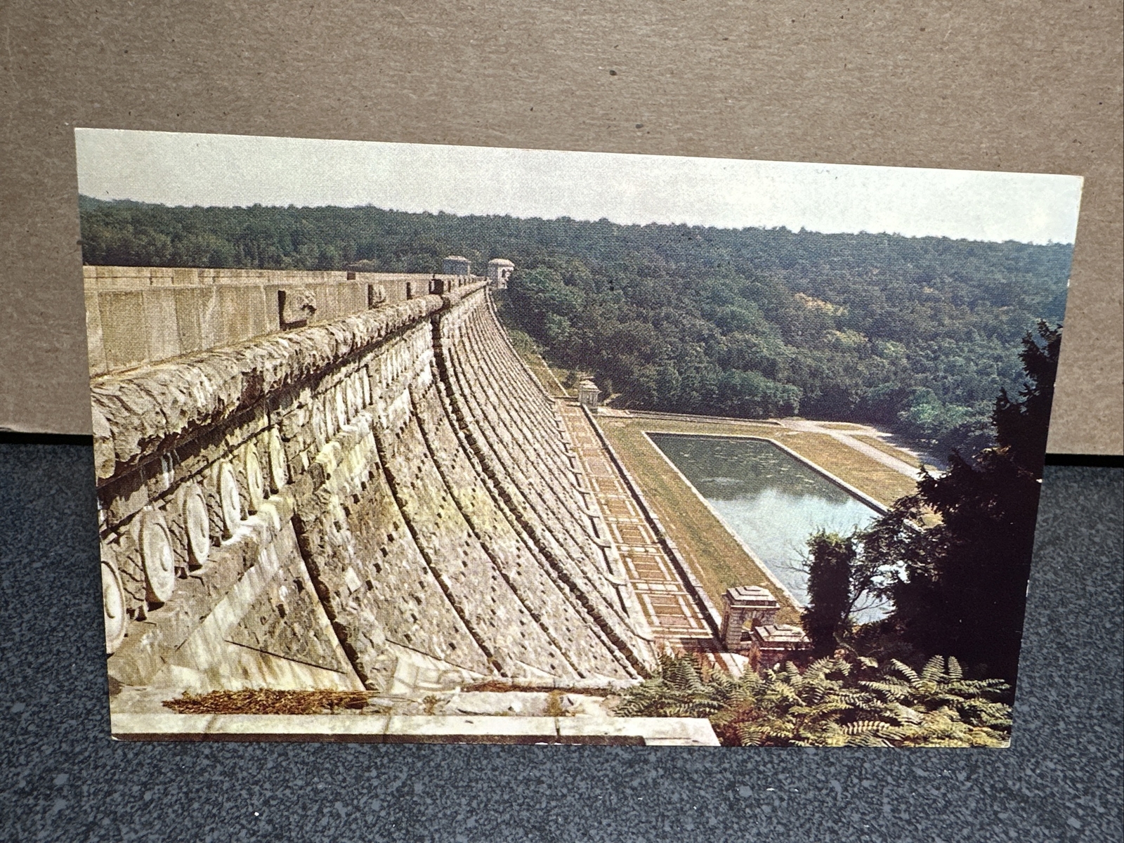 Ke￼nsico Dam At Valhalla New York, Postcard ￼