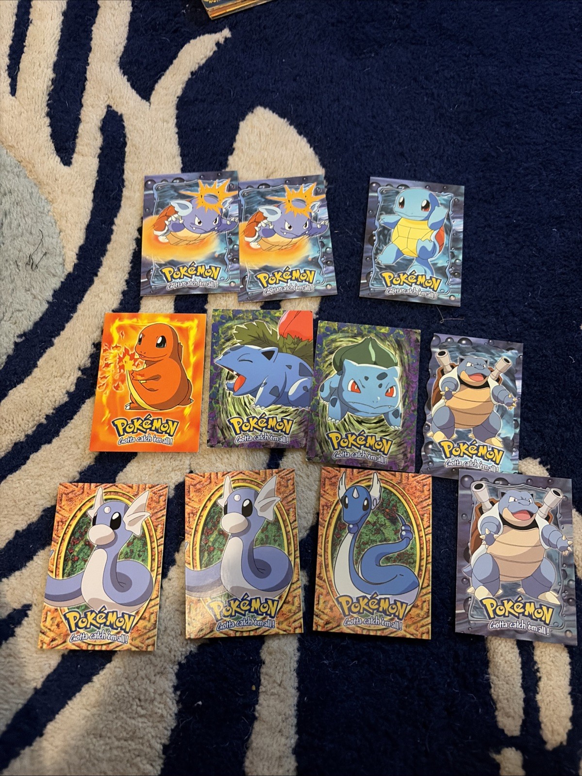 1999 Topps Pokemon First Movie Evolution Set