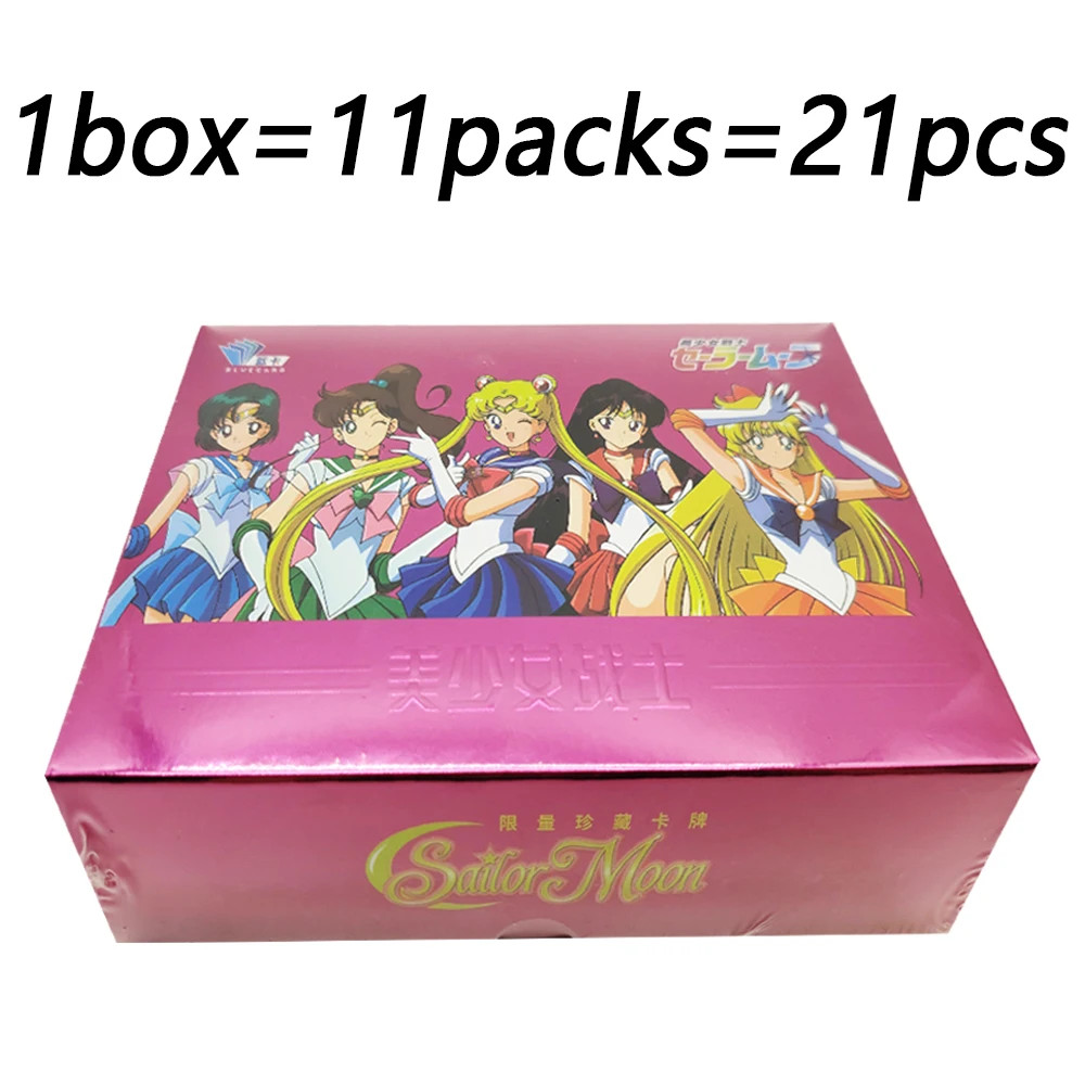Wholesale Sailor Moon Anime Collection Cards Magical Trading Card Booster Box
