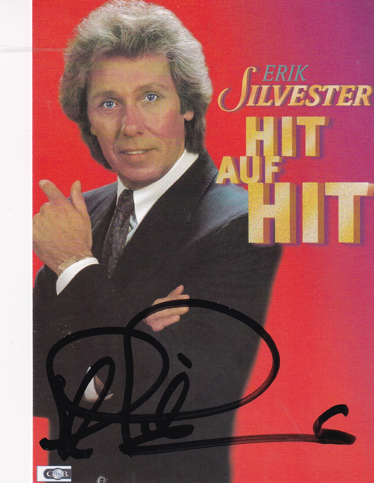 Autograph - Erik Silvester