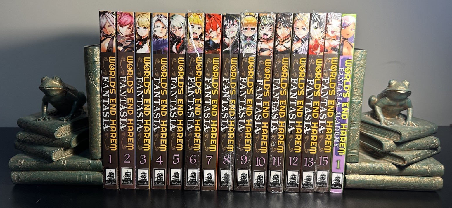 Worlds End Harem Fantasia Manga Vol 1-15 + Academy 1-3 Seven Seas/Ghost Ship