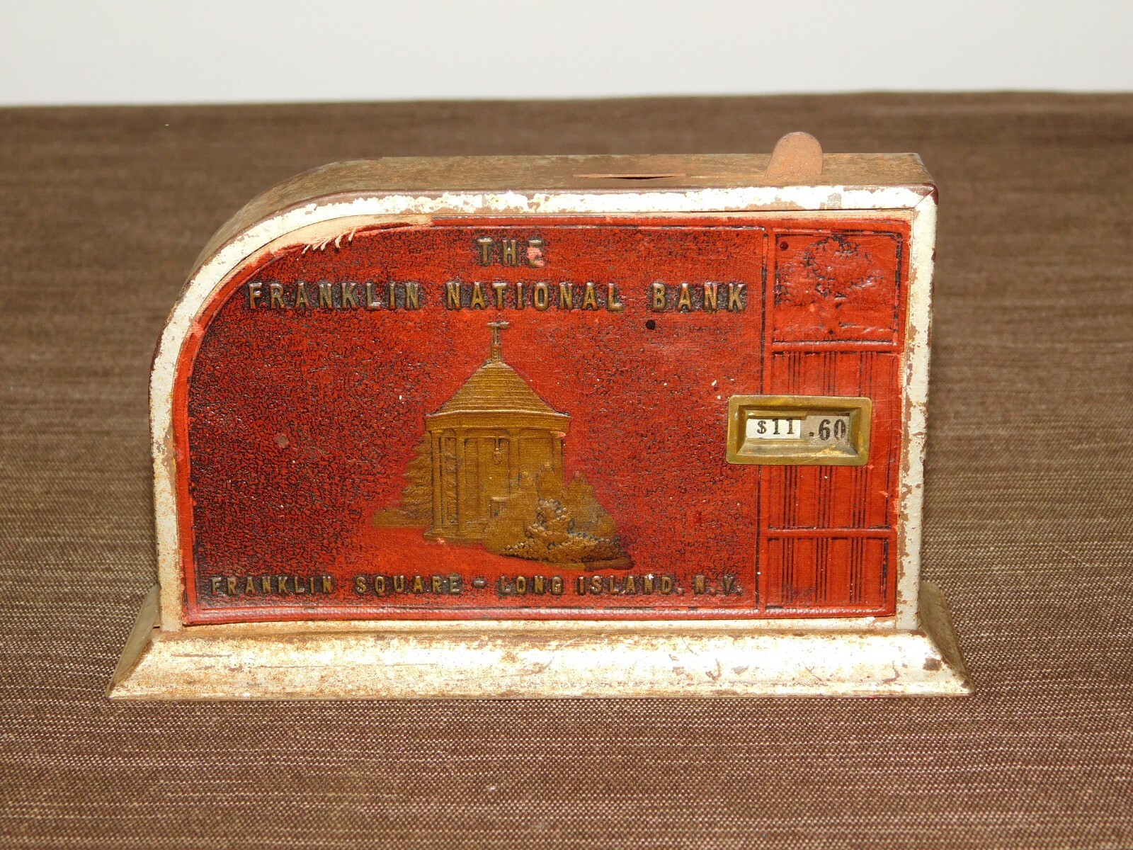 VINTAGE ZELL NORWALK CONN FRANKLIN NATIONAL BANK FRANKLIN SQUARE LONG ISLAND NY