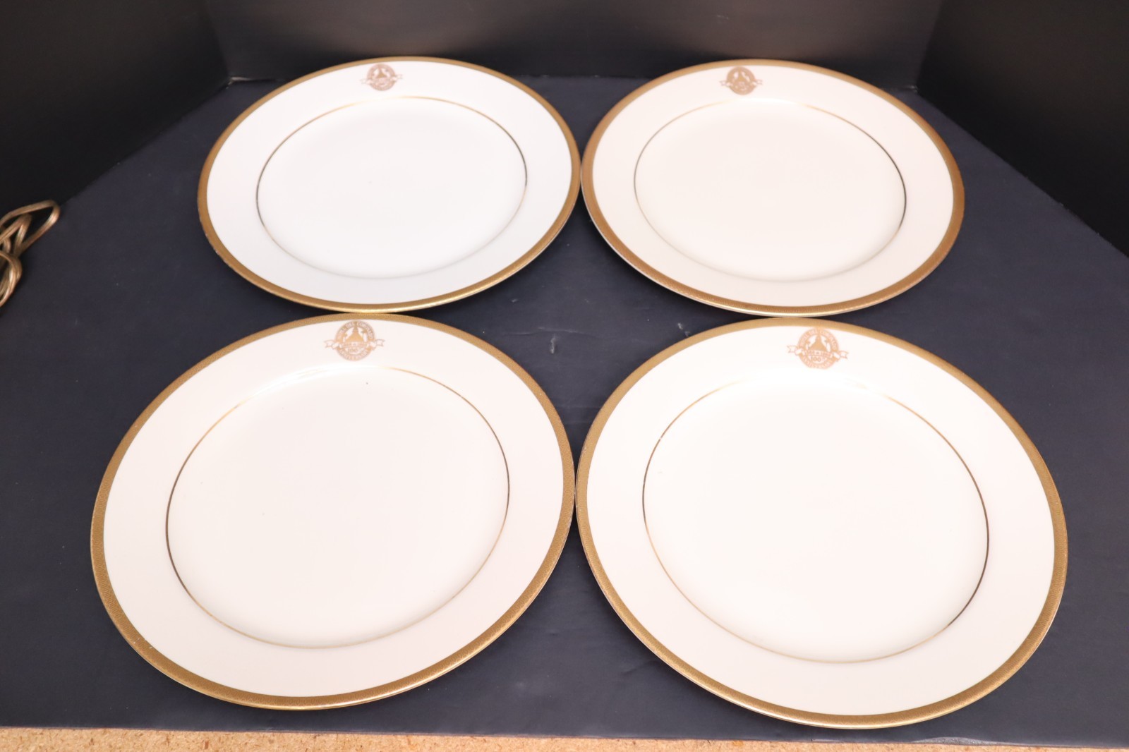 Hotel Del Coronado Plates 100th Anniversary by The Sterling China Co. Set of 4
