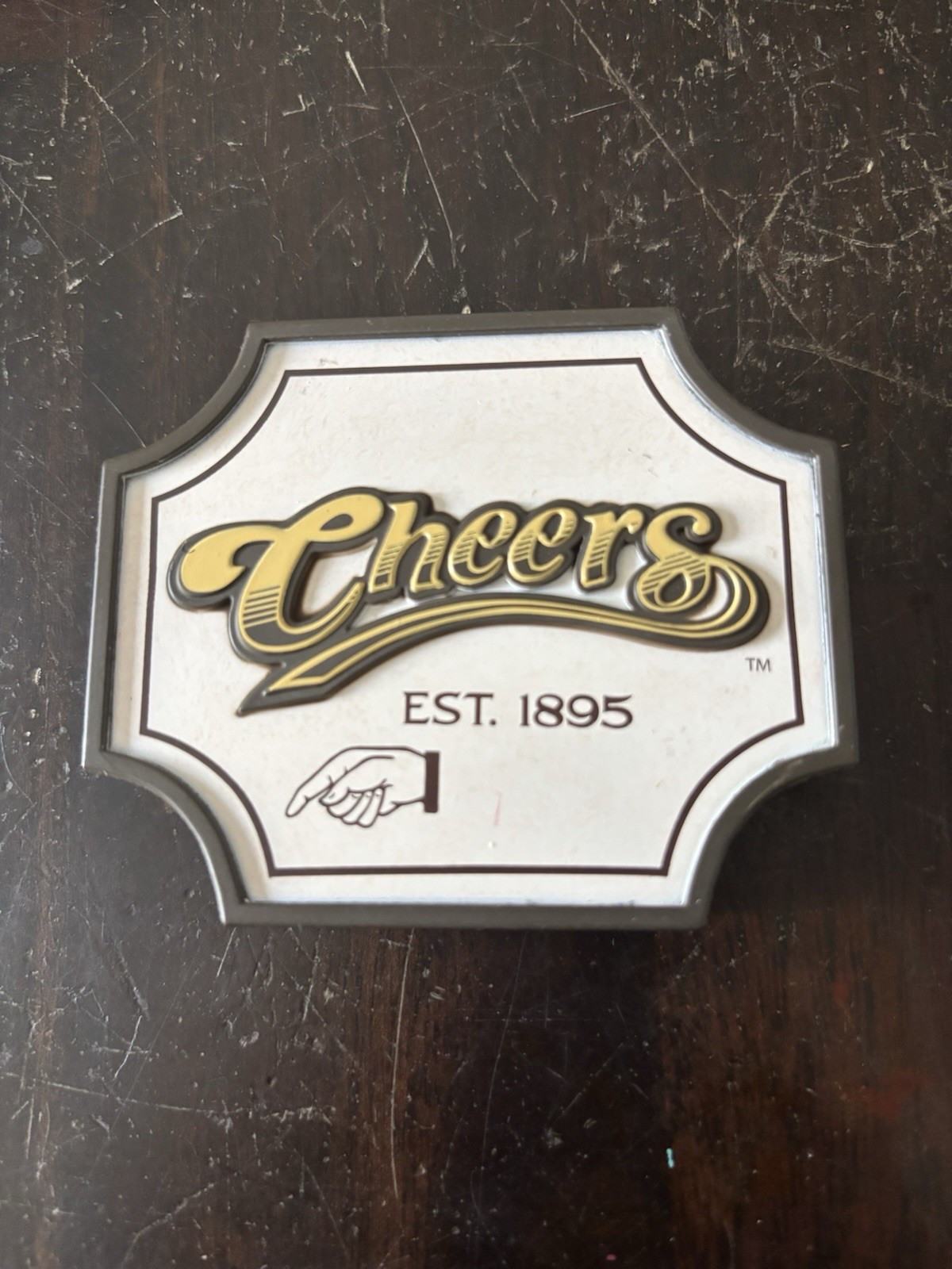 2011 Hallmark Where Everybody Knows Your Name Cheers Bar Sign Ornament WORKS A3