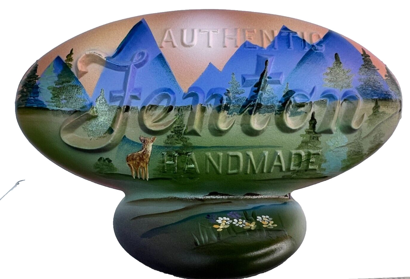 Fenton Gift Shop Logo Majestic Mountain LE to 49 HP by K. Barley - 2024