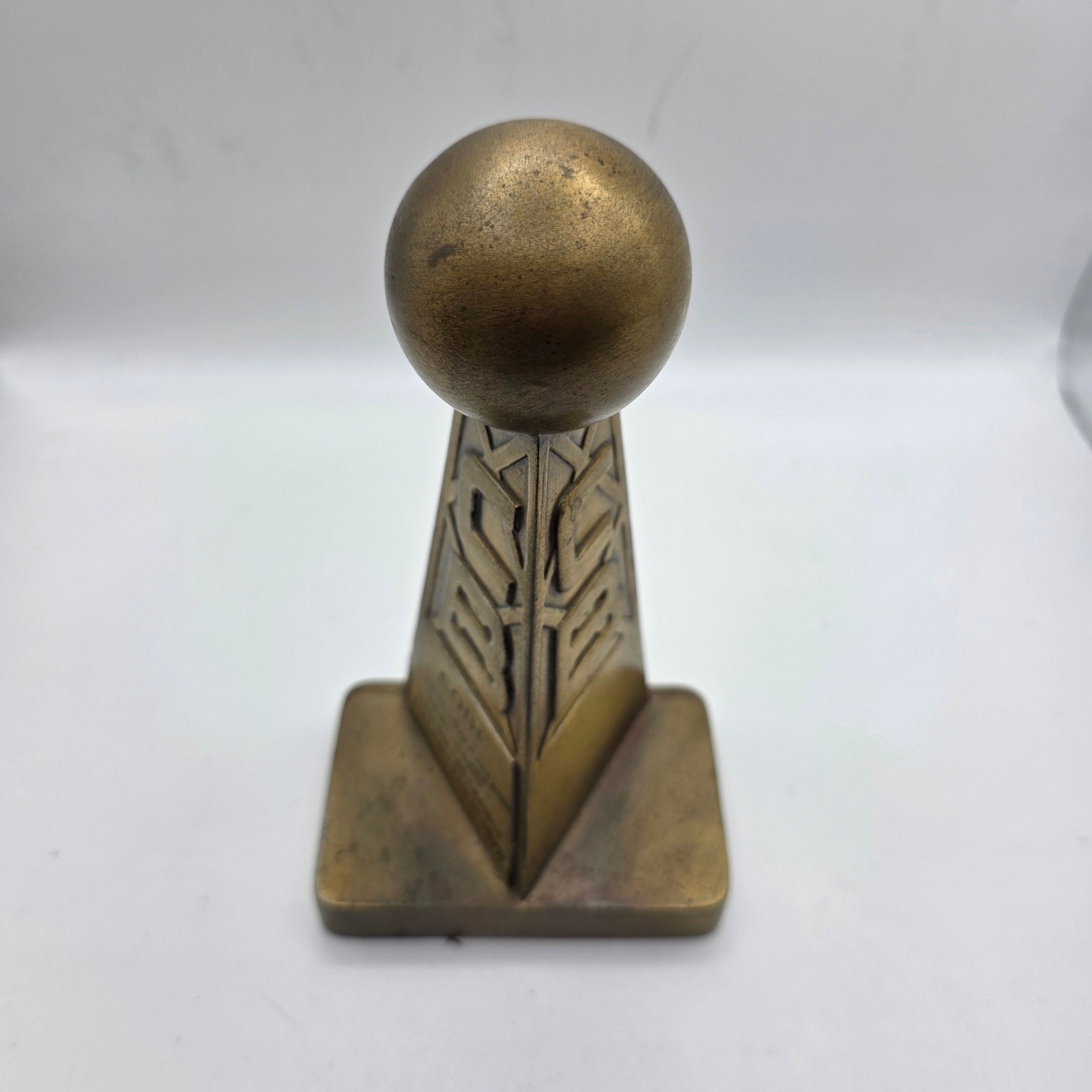 Banthrico Citizens Bank Flint Michigan Weather Ball Advertising Coin Bank