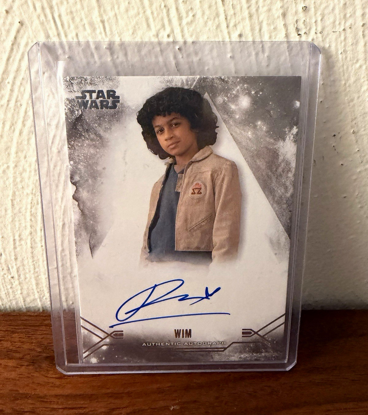 Topps 2024 Star Wars Stellar Signatures Ravi Cabot-Conyers Wim SSA-RCC Auto