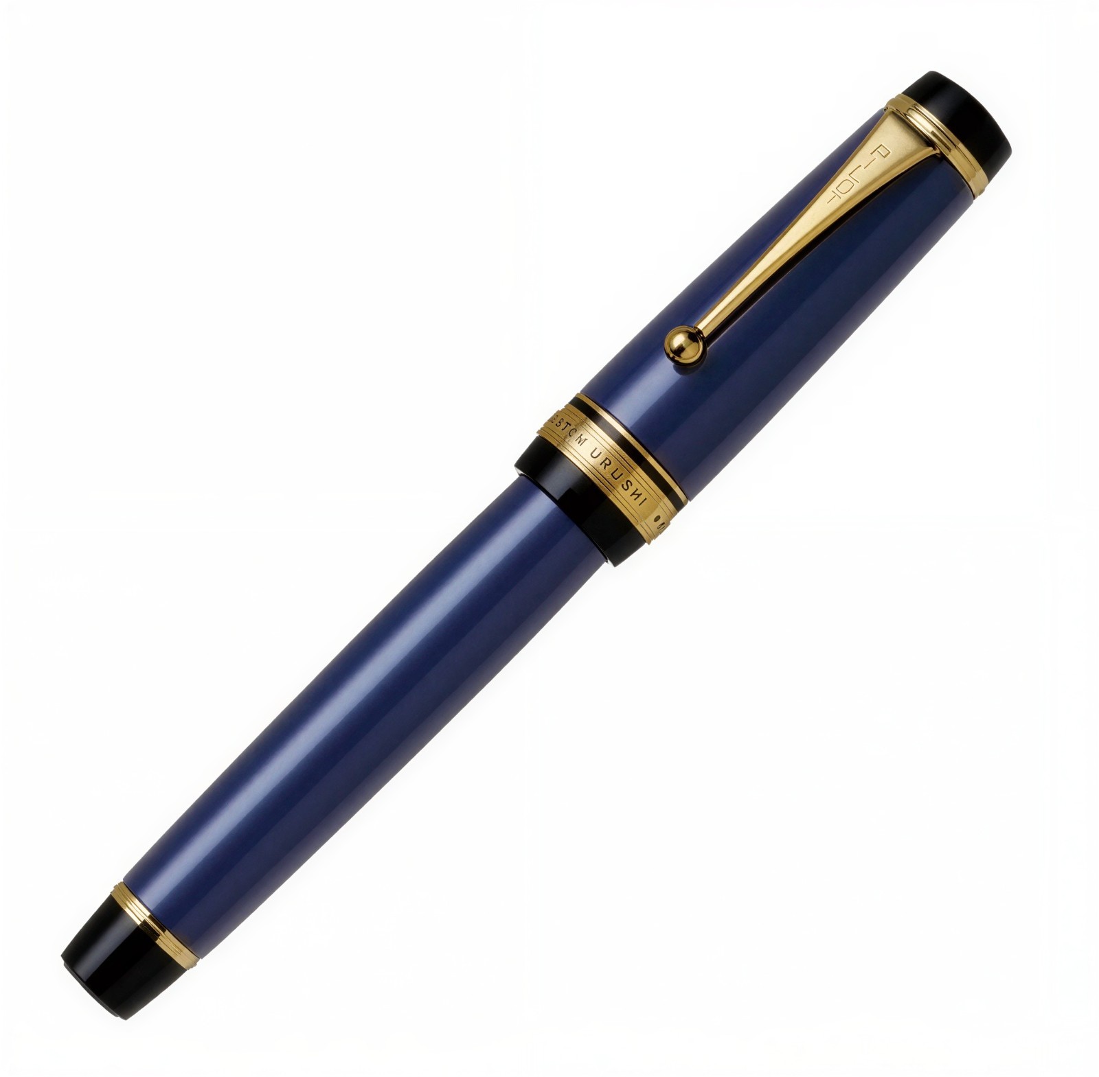 PILOT CUSTOM URUSHI Blue FKV-88SR-LM Fountain Pen 18K M Nib Japan New