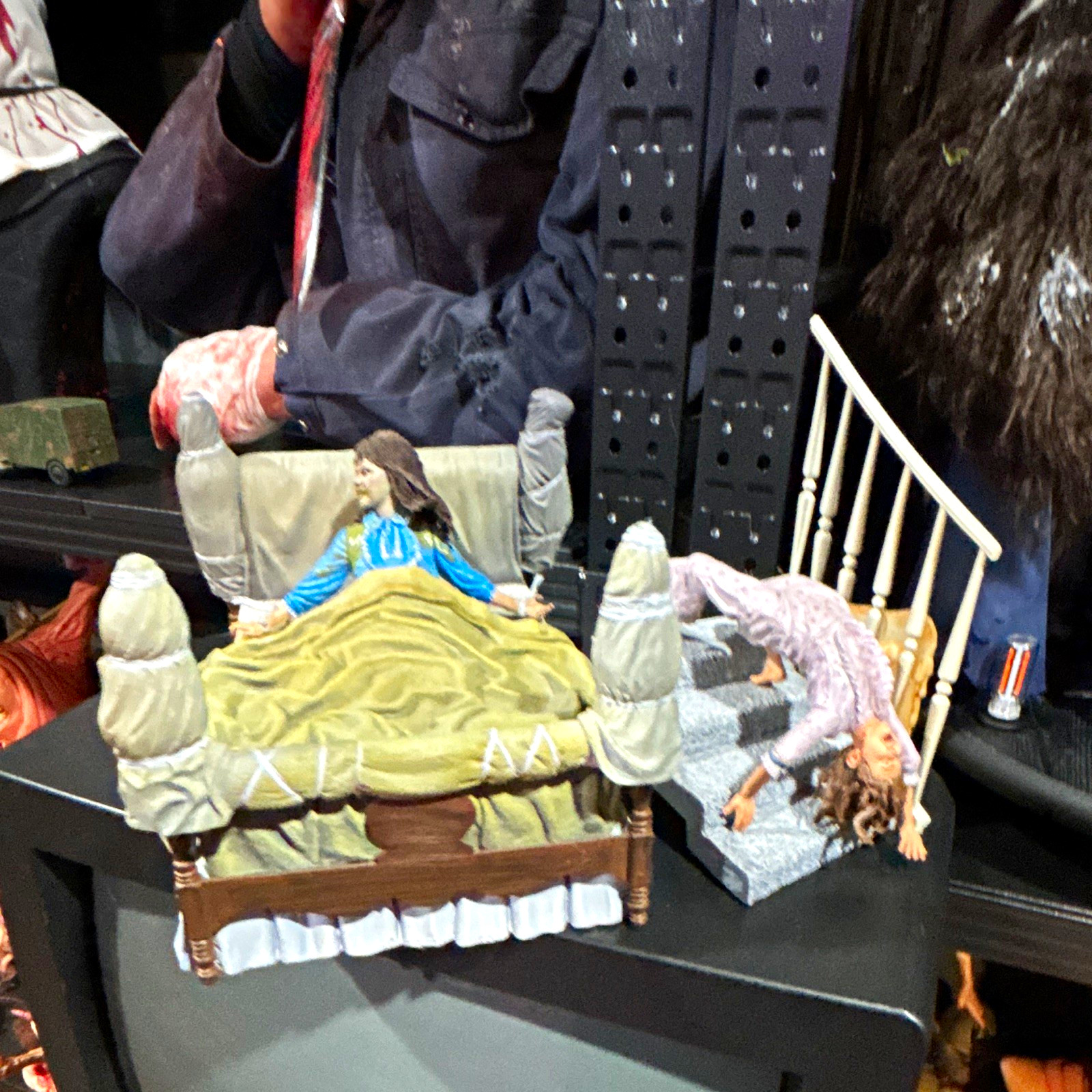 NECA The Exorcist Regan Bed Diorama Hand Painted Figure & Accessory