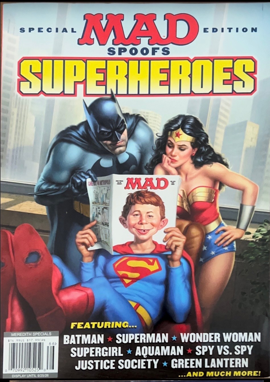 Mad Magazine Spoofs Superheroes Special Edition Magazine