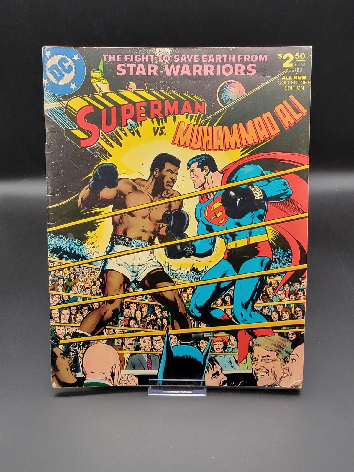 Superman vs. Muhammad Ali Treasury Edition • 1978 • Cover art by Neal Adams