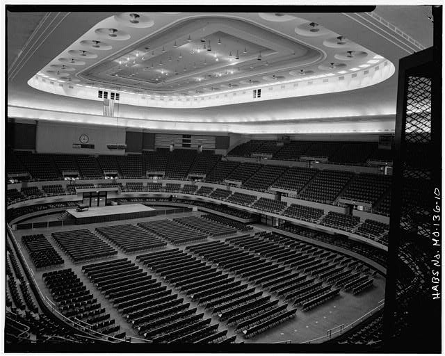 Photo:Kansas City MO 1900s Municipal Auditorium Main Arena Interior