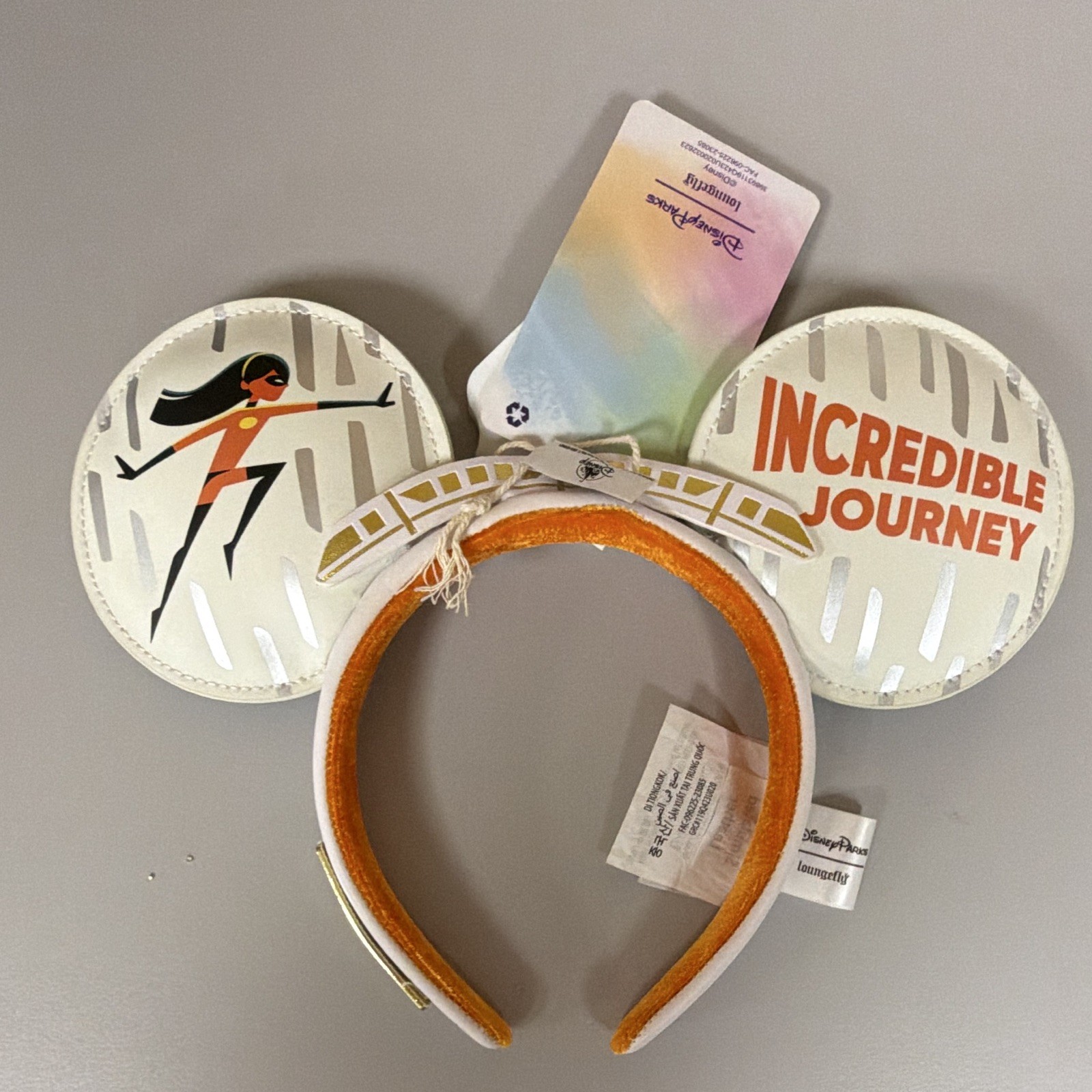 NWT Disney Parks LF Contemporary Resort/Incredible Minnie Ears Headband