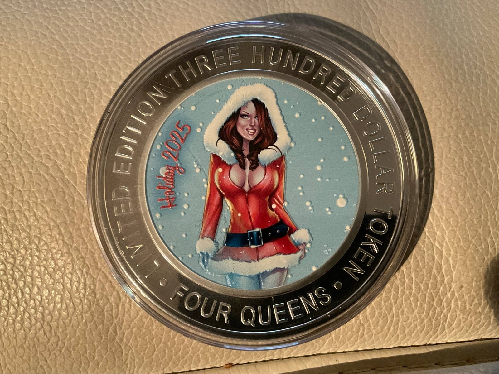2025 4 QUEENS LAS VEGAS 6OZ HOLIDAY 2025 SILVER STRIKE 