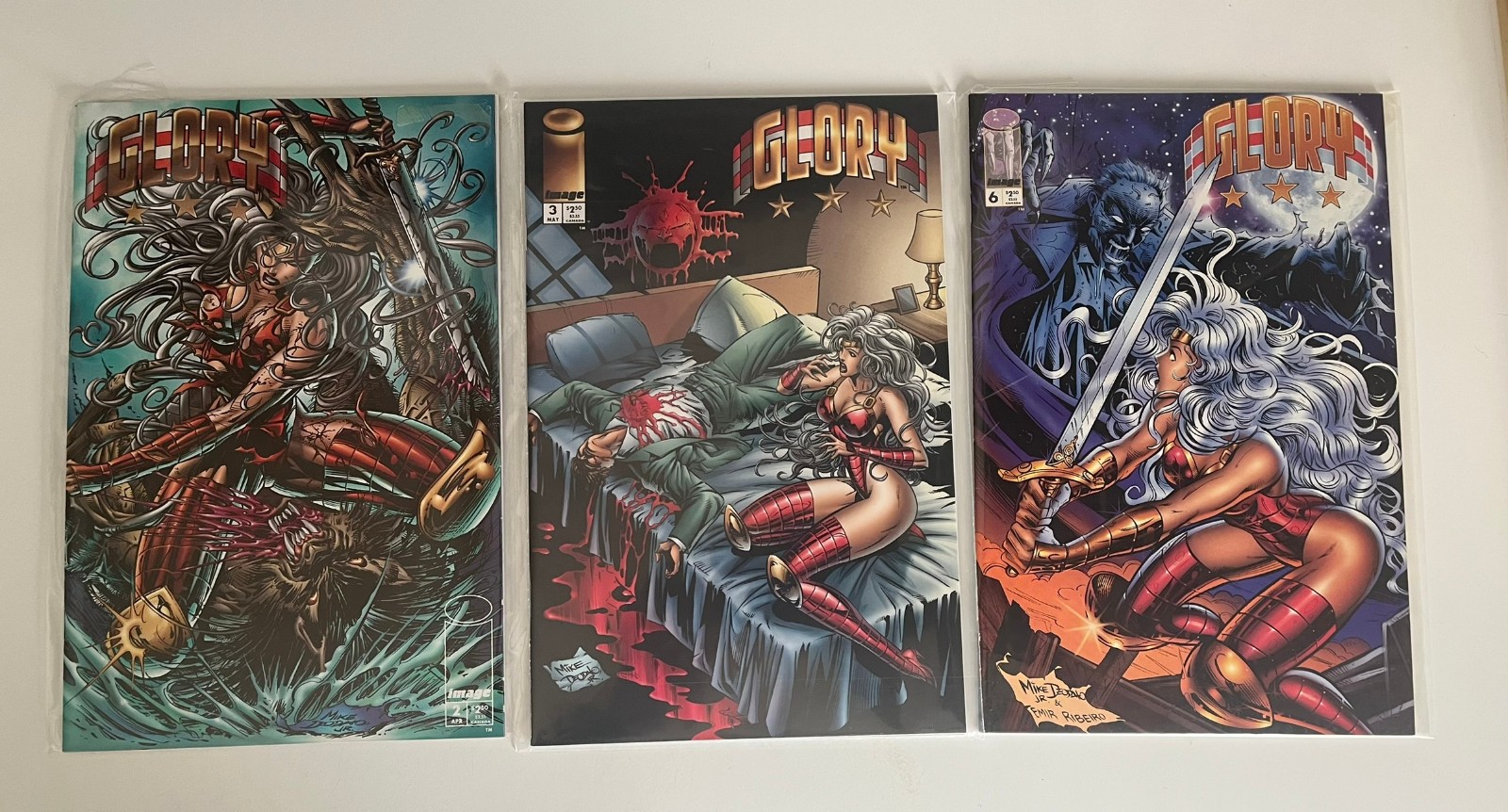 Image's - 1996 vol 1 - Glory issues 0-0-2-3-6 by Jo Duffy