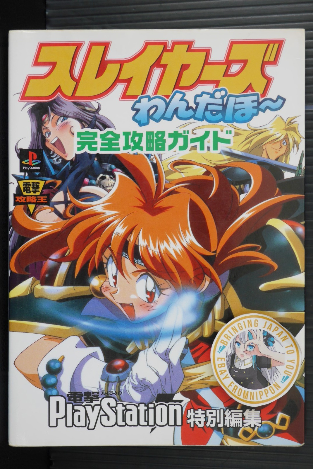 SHOHAN OOP: Slayers Wonderful Complete Strategy Guide Book (Damage) from JAPAN