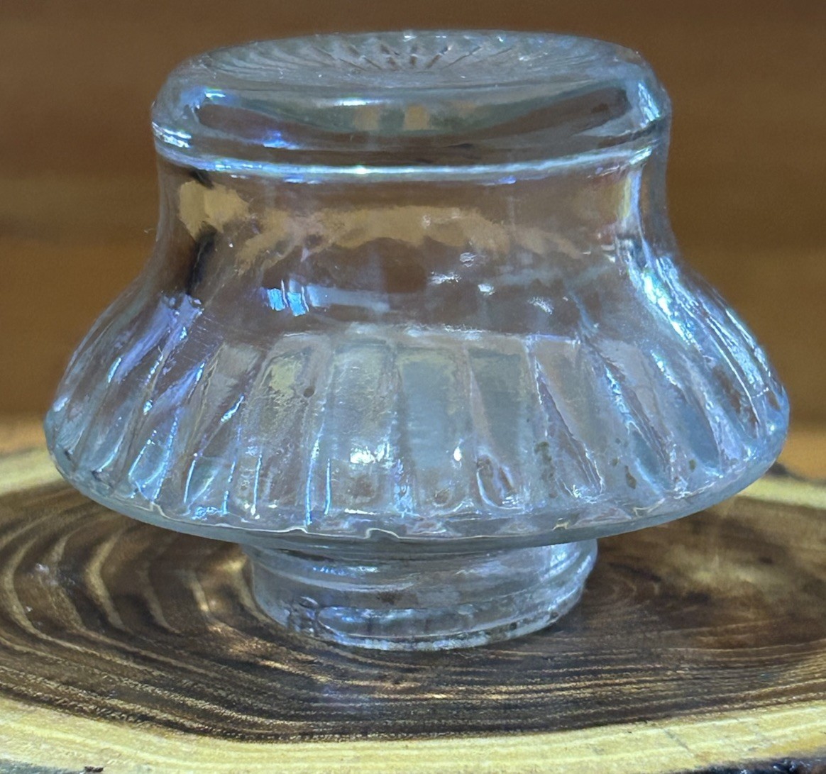 Vintage Percolator Coffee Pot Clear Glass Replacement Top Knob Lid LARGER SIZE