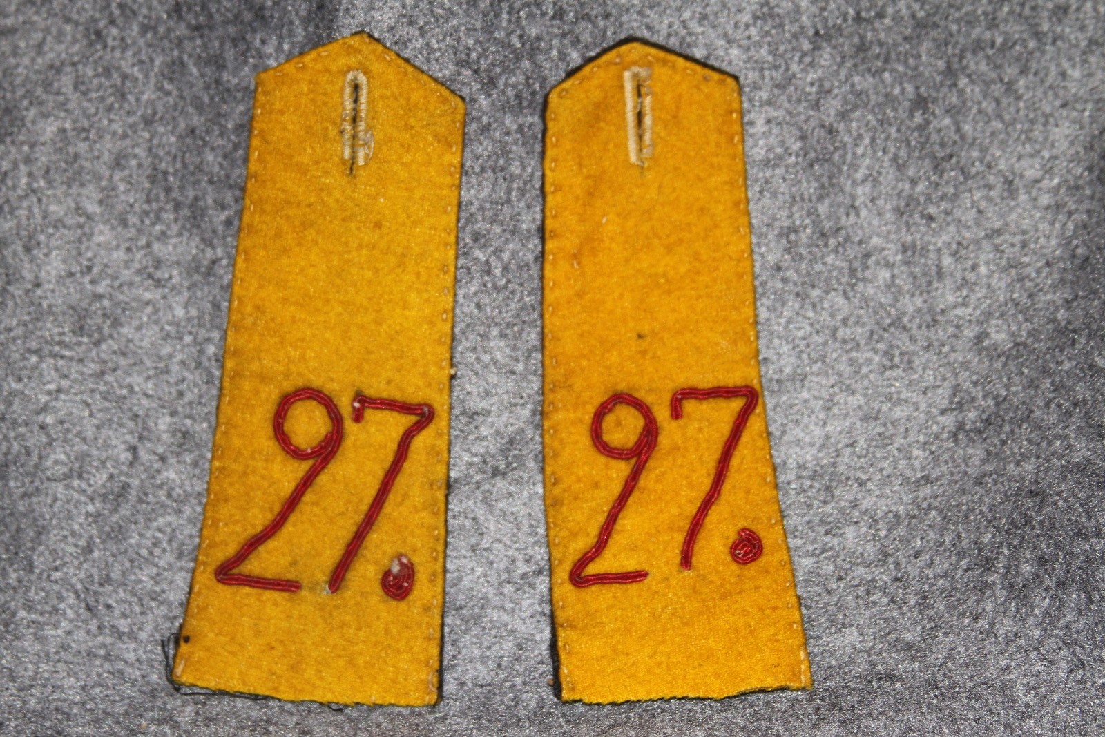 WW1 Russian Army Shoulderboards, Shoulder Boards, Matched Pair