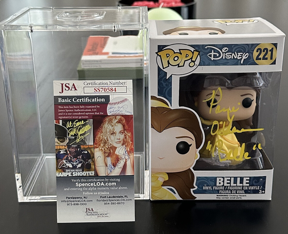Paige O’Hara Signed Belle Disney Funko Pop #221 - JSA Authenticated