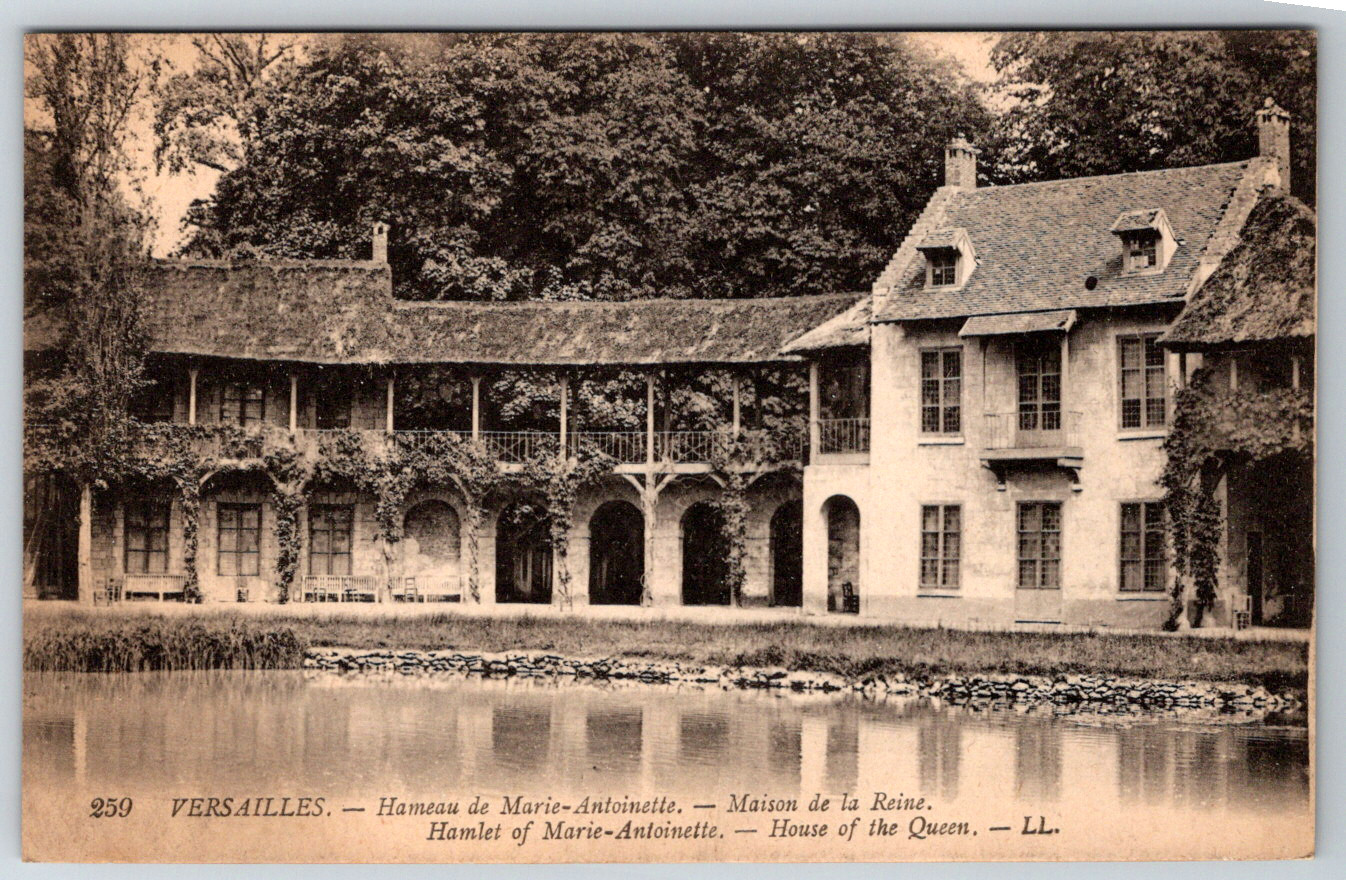 c1910s Versailles Hamlet of Marie-Antoinette House of the Queen Postcard