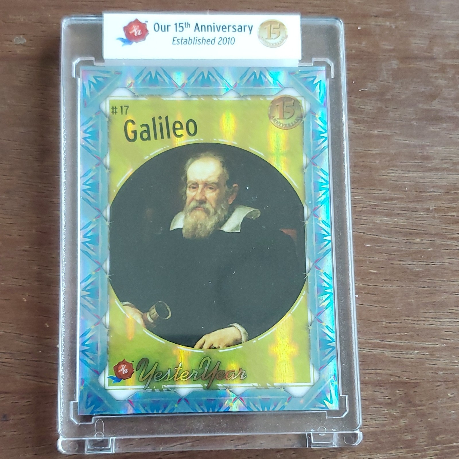 Galileo RARE 1/1 Historic Autograph & Card Co. 15th Anniversary YesterYear 2025