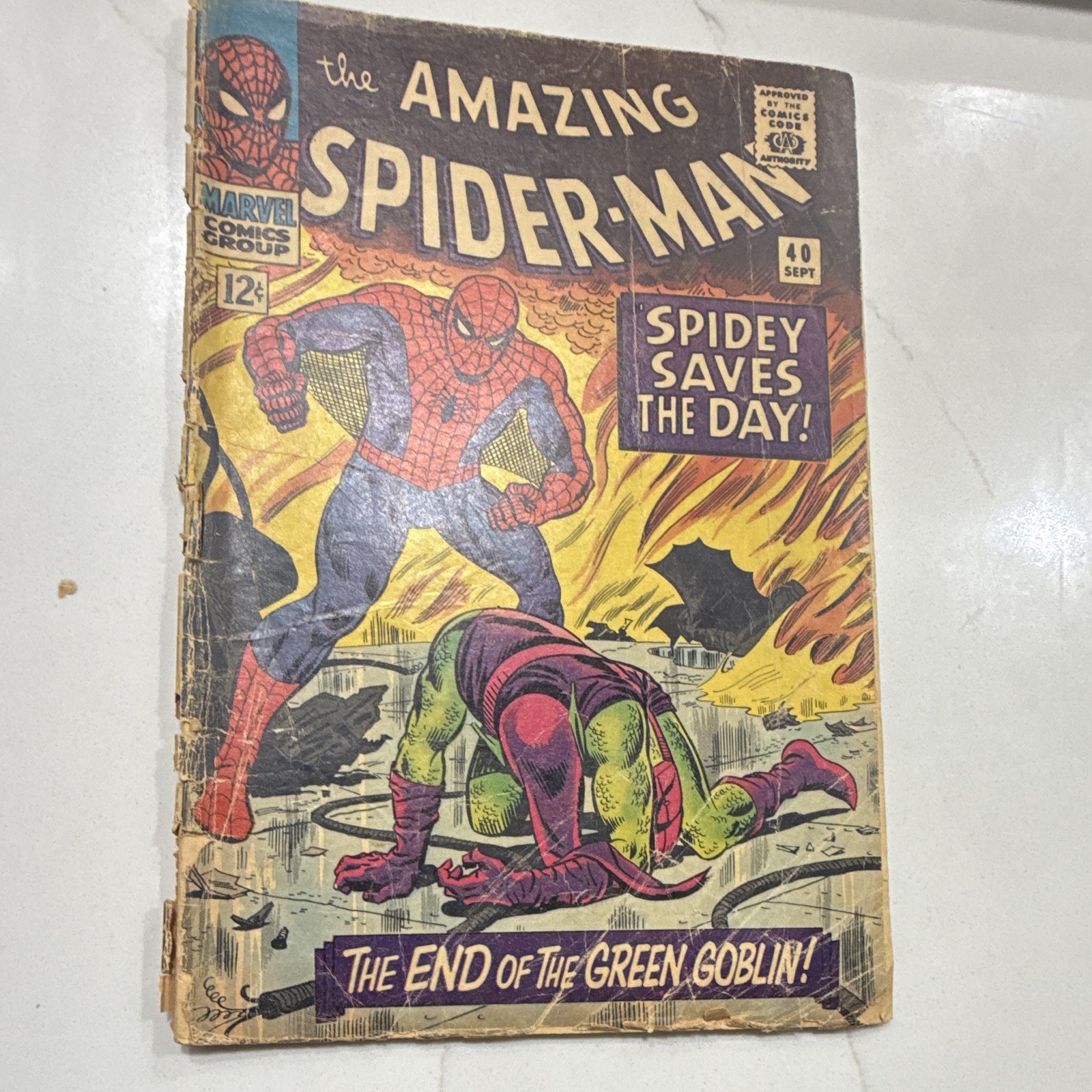 Marvel The Amazing Spider-Man #40 End of the Green Goblin Complete