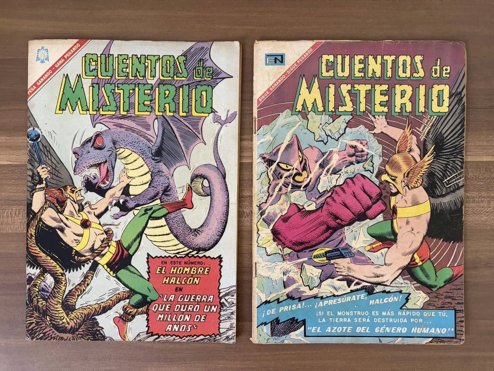 HAWKMAN COMICS 1966 NOVARO CUENTOS DE MISTERIO Very Rare VTG HTF