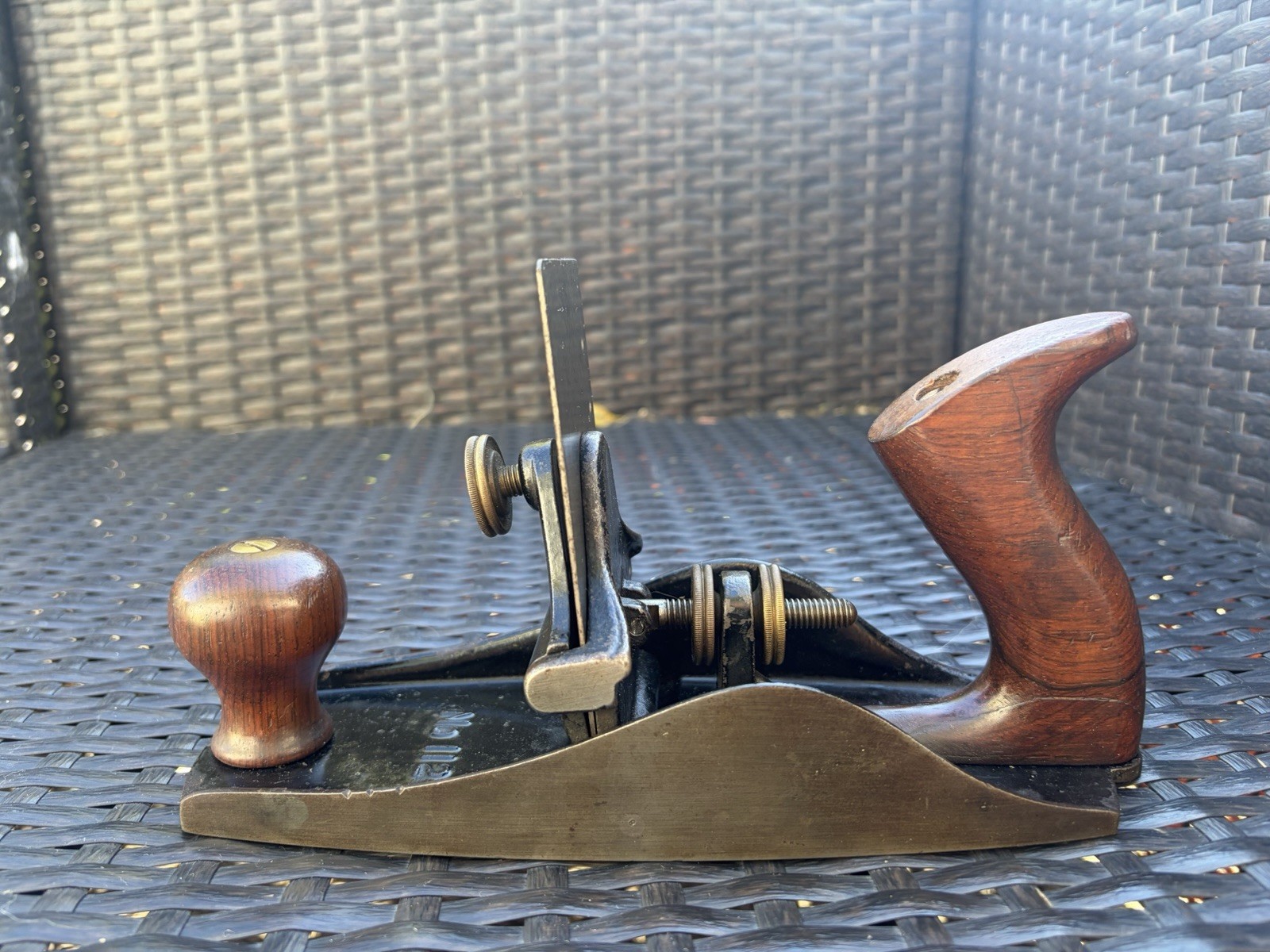 STANLEY No.112 Cabinet Scraper Plane SWEETHEART adjuster Screw. Very Clean 