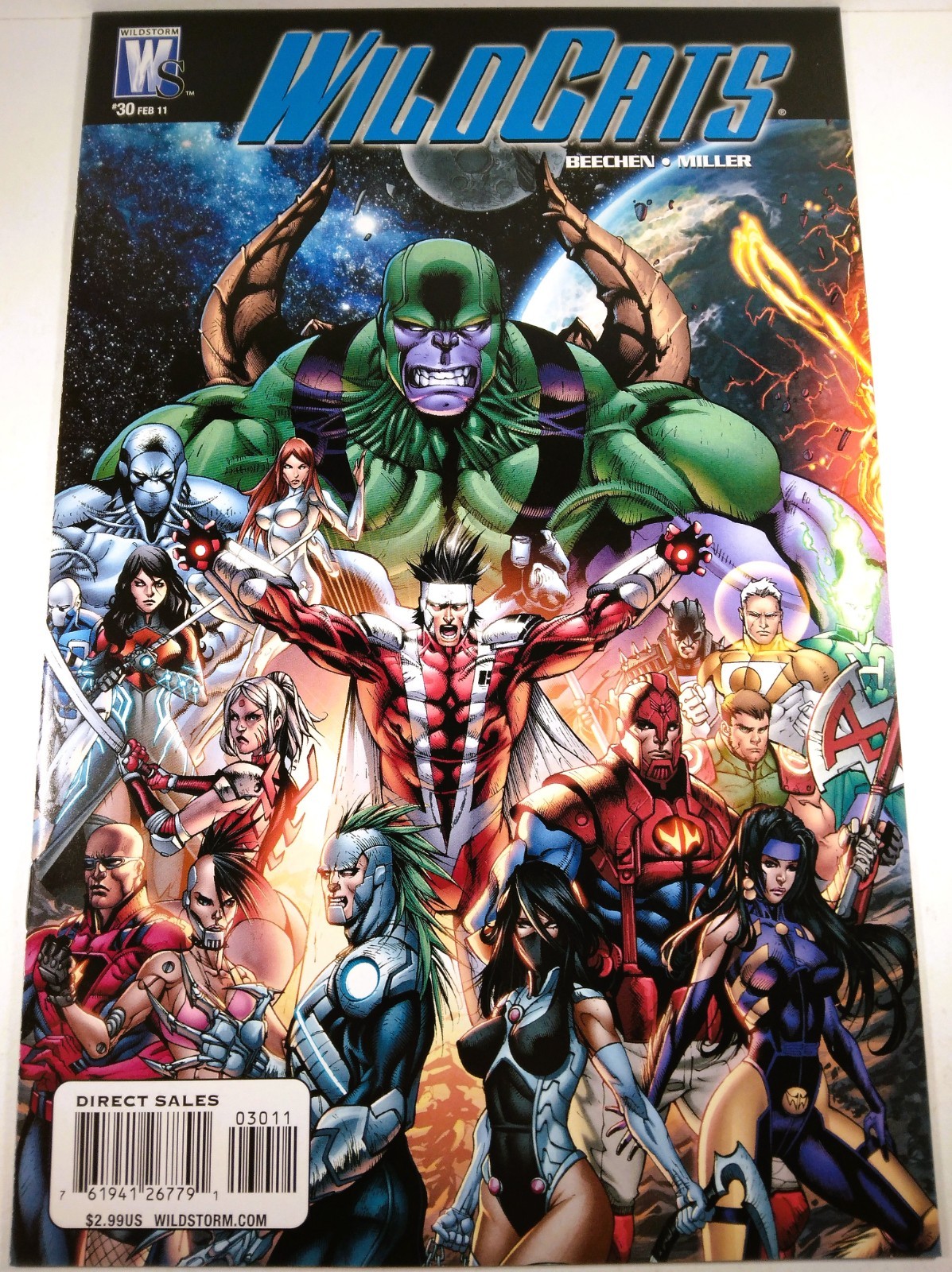 🔴🔥 WILDCATS #30 SCARCE FINAL ISSUE DC COMICS WILDSTORM 2011 Jim Lee Authority