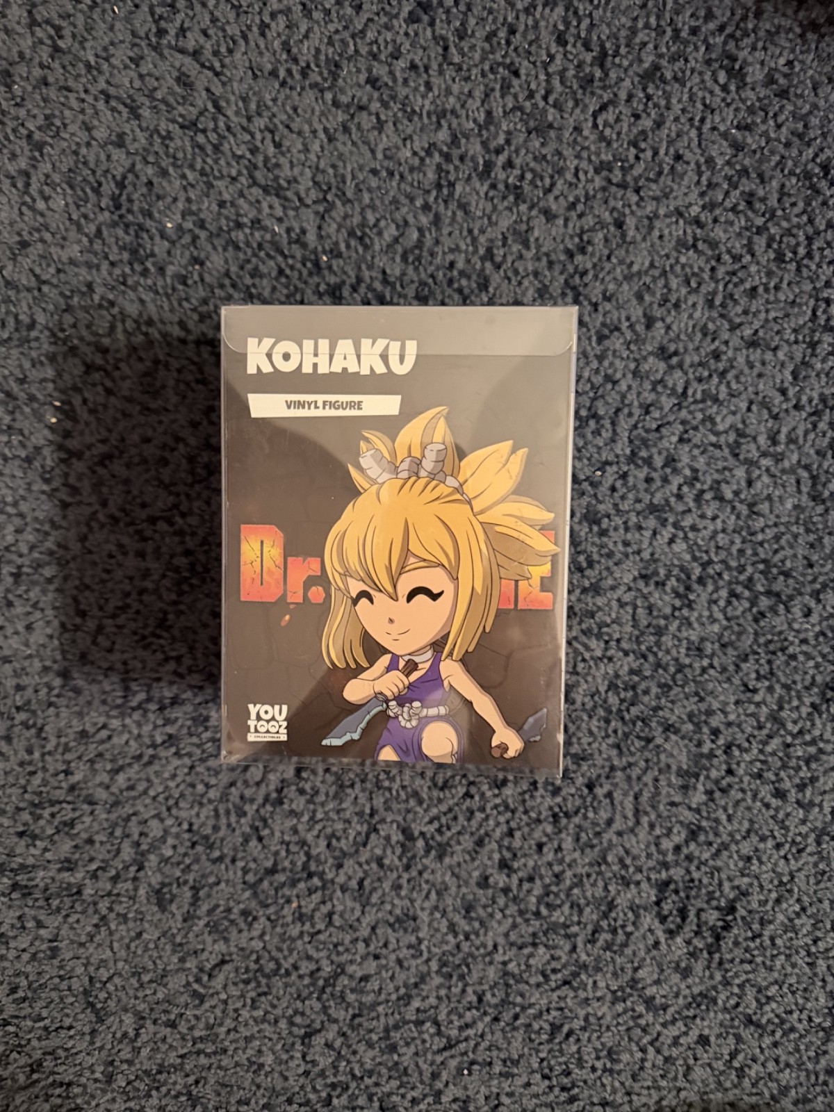 Youtooz Collectibles Figure - Dr. Stone Kohaku Doctor in protective sleeve.