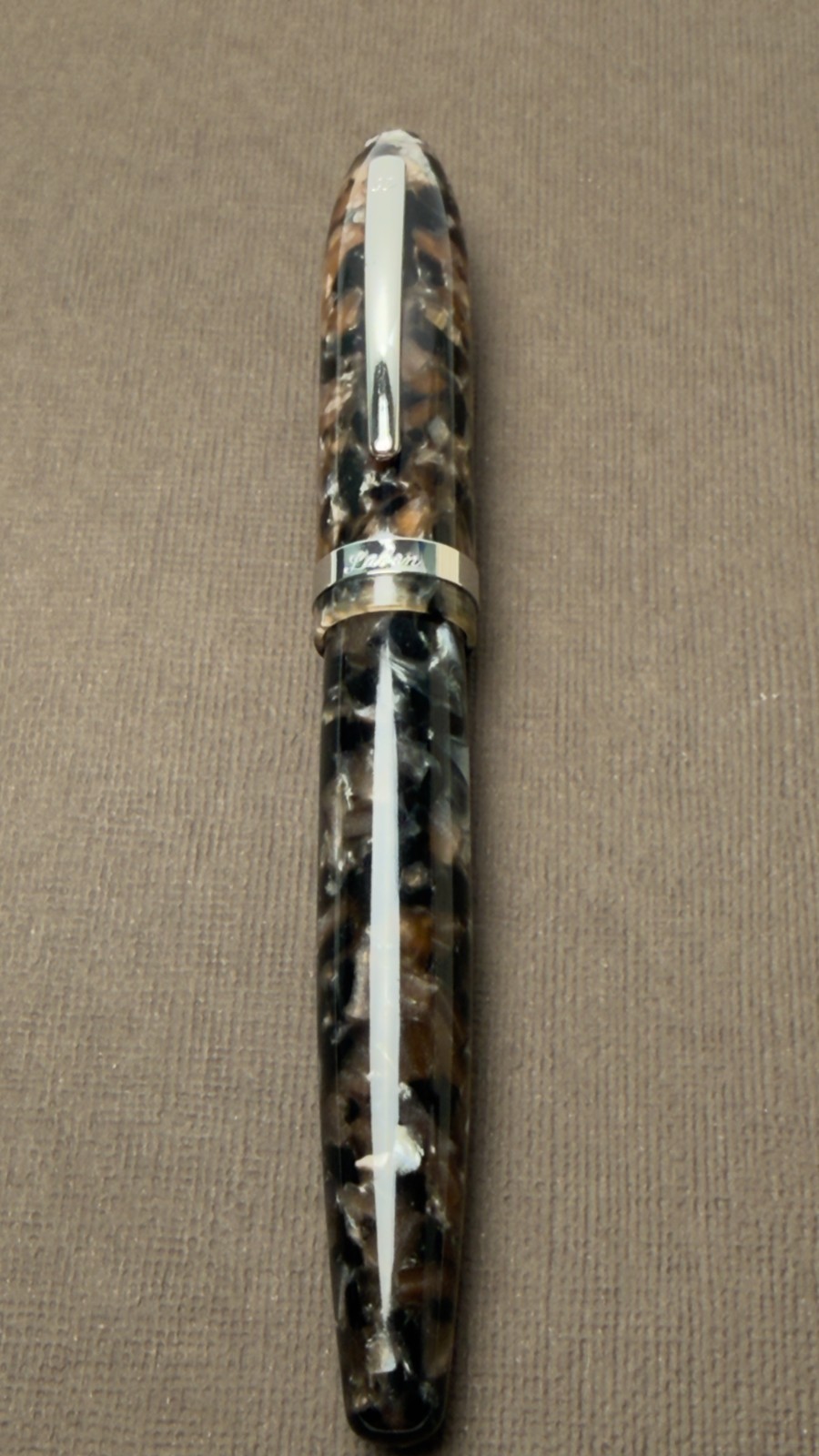 Laban Mento Celebration Shell Oversized Rollerball Pen No Box/Papers