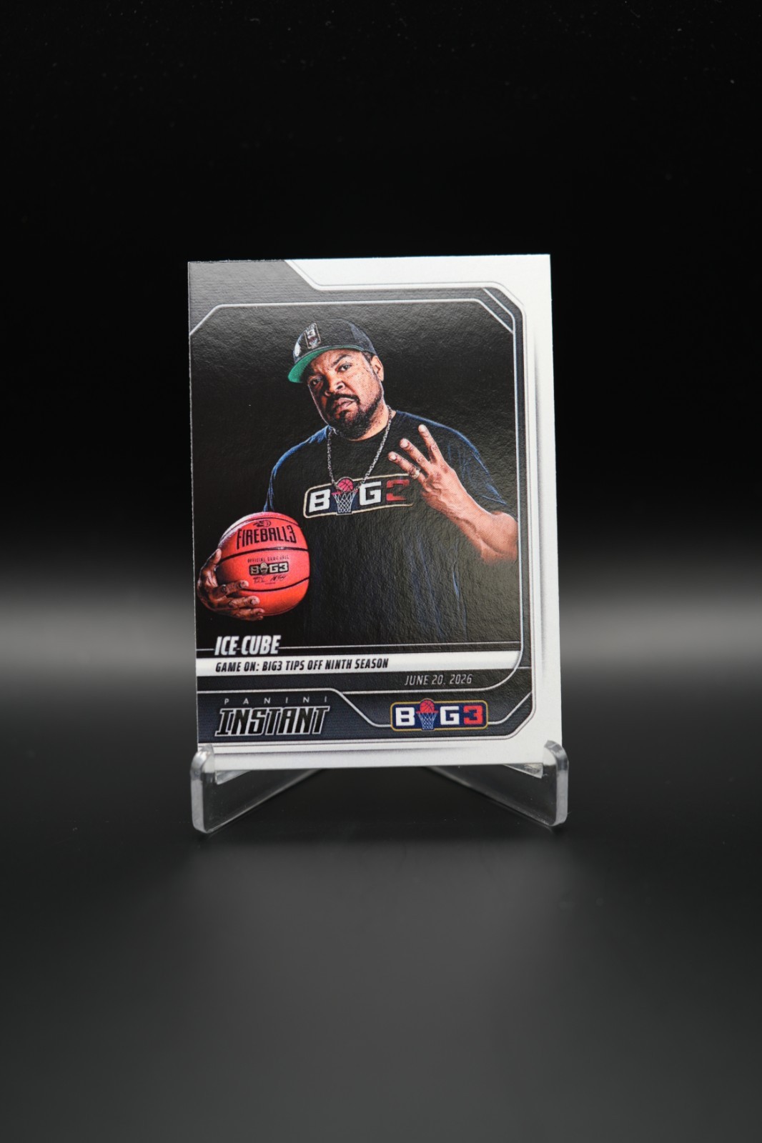 2026 Panini Instant BIG3 Ice Cube Game On: Big3 Tips Off Ninth Season Base