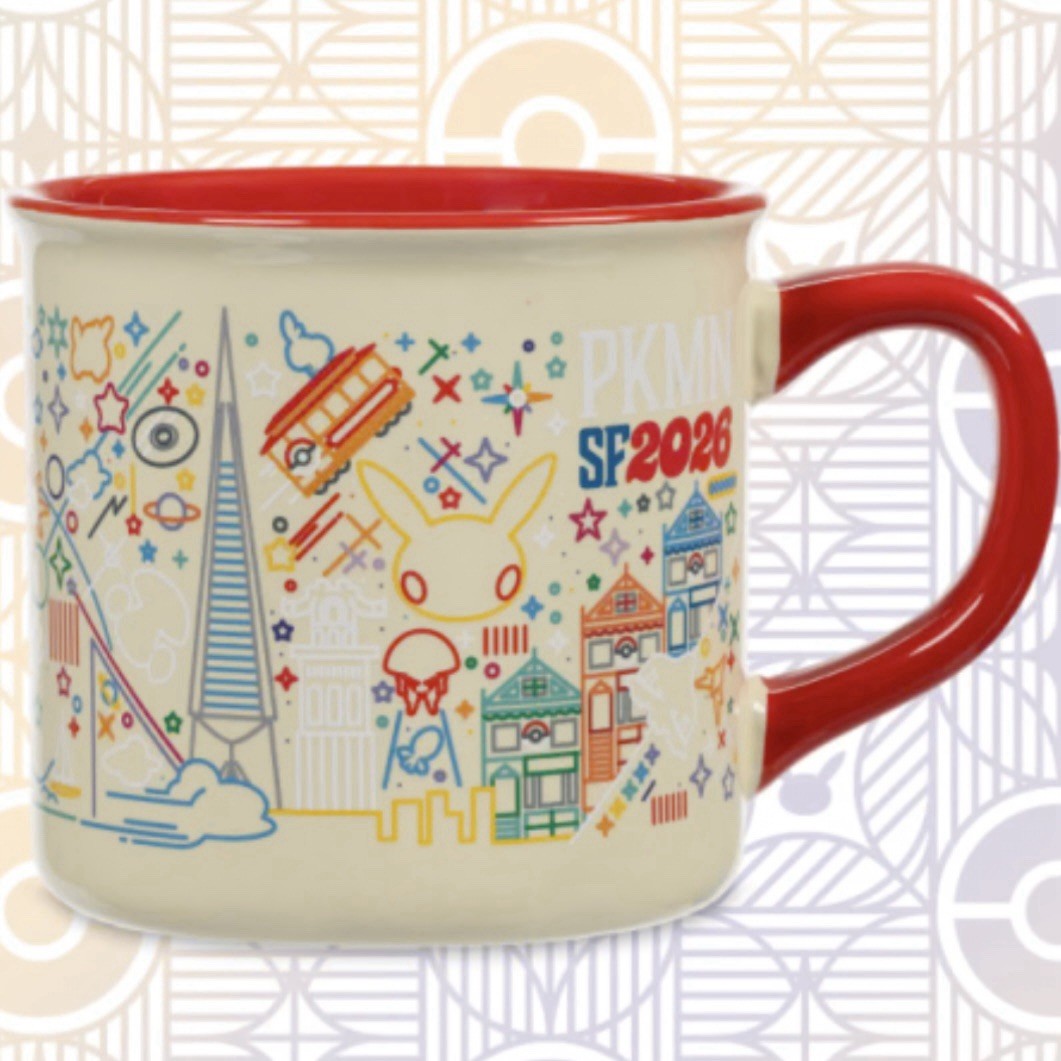 POKEMON XP Center World Championships 2026 San Francisco Ceramic Mug Cup