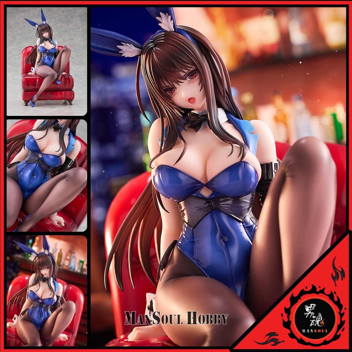 NEW HANABEE SHY GIRL MINAZUMI KASANE BUNNY GIRL 1/6 Figure Normal Presale